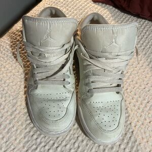 Nike Air Jordan Women's Sneakers in Cream